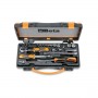 Beta Assortment of socket wrenches hexagonal and accessories in steel box 900/C13-8
