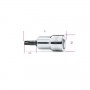 Beta keys, compass, screwdriver, male screws-recessed Torx with attack picture female 3/8 910TX