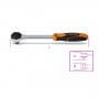 Beta 920/55Q ratchet reversible with attack picture male 1/2 chrome