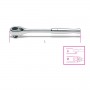 Beta 920M/55-ratchet, reversible with attack picture male 1/2 with metal handle chrome plated