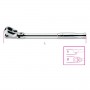 Beta 920M/56-ratchet, reversible, articulated with attack picture male 1/2 with metal handle chrome plated