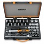 Beta 920A/C33 socket wrenches (hexagonal,a screwdriver, and accessories in steel box