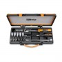 Beta 920TX/C17 inserts for wrenches,socket wrenches, male and accessories, for screws with imprint Torx in steel box