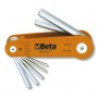 Beta 96/BG7 keys allen bent chrome, with plastic support