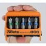 Beta 860MIX/A10 serie di inserti con portainserti magnetico in astuccio tascabile