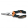 Beta 1166BM needle-nosed pliers, extra-long rights knurled grip bimaterial