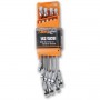 Set of 9 combination wrenches ratchet reversible Beta 142/SC9E